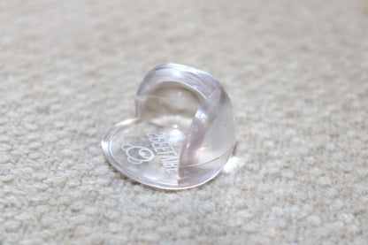 SpeelVibe - Babyproof Bolvormige Baby Hoekbeschermers – Zachte, Transparante Guards