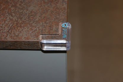 SpeelVibe - Babyproof L-vorm Hoekbeschermers – Transparant & Sterk