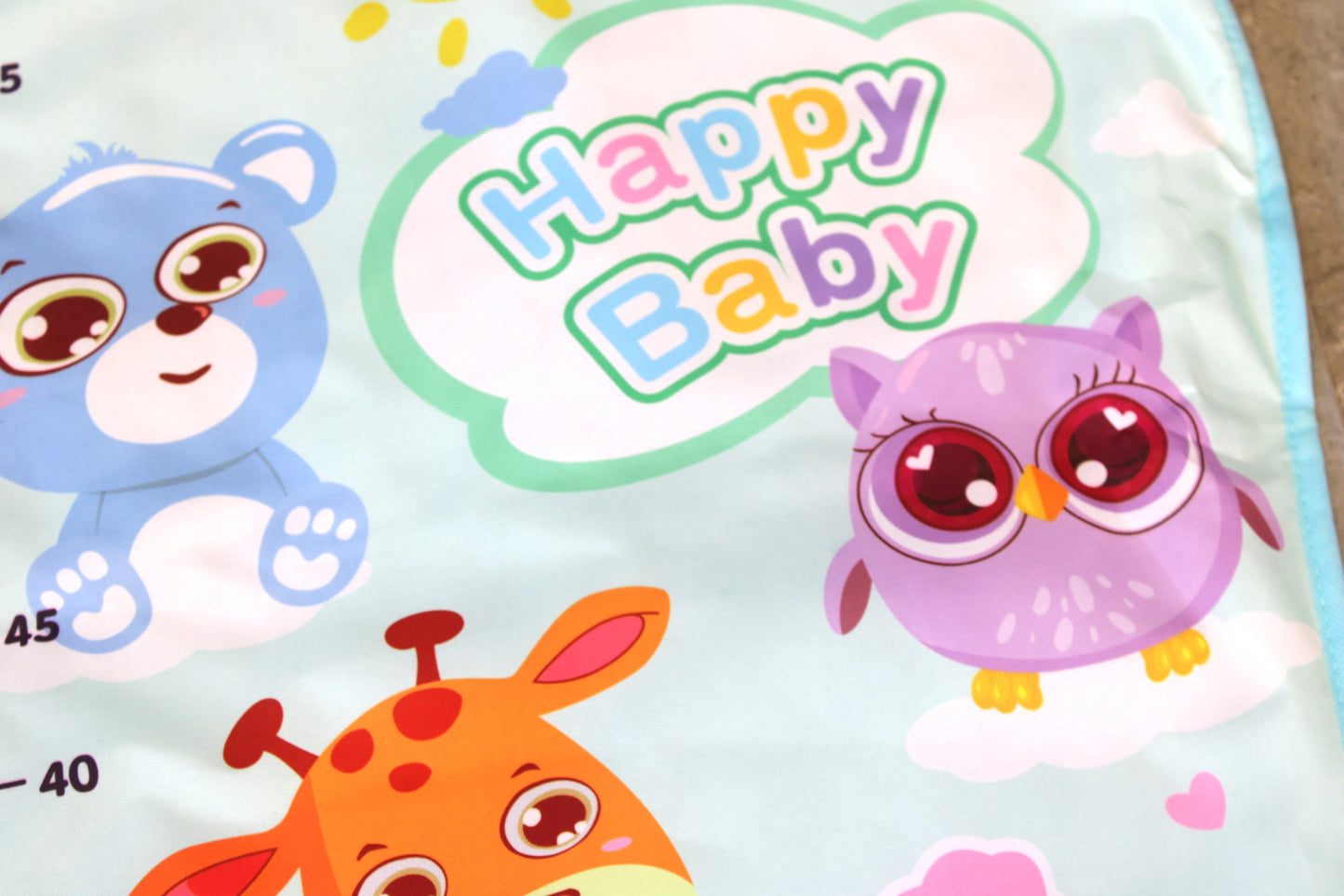 SpeelVibe Baby Speelmat – Muzikale Gymmat 0-3 Jaar - Blauw